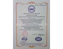 質(zhì)量管理體系認(rèn)證證書-英文版